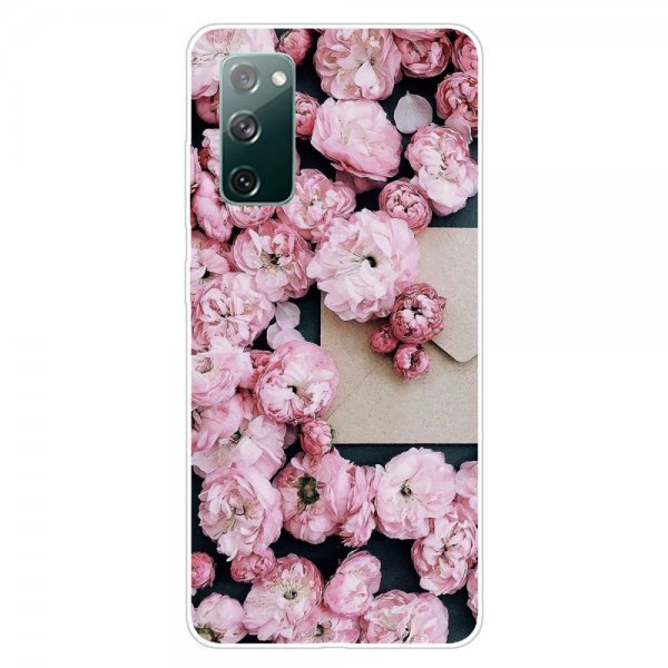 Samsung Galaxy S20 FE Deksel Motiv Rosa Blommor