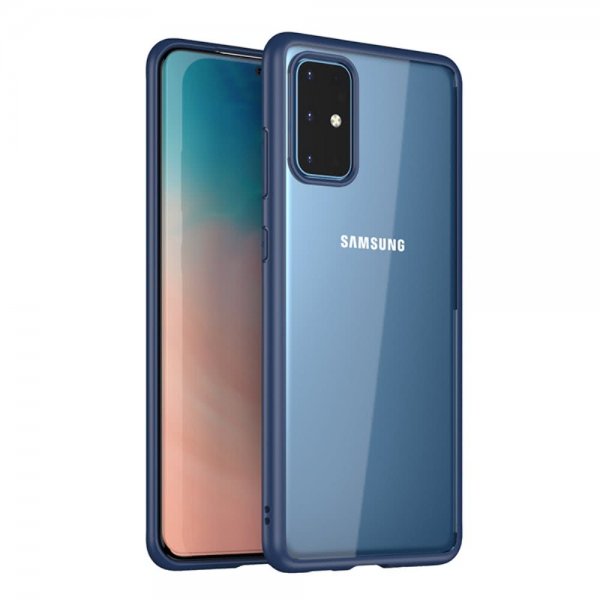 Samsung Galaxy S20 Plus Deksel Gjennomsiktig Bakside Blå