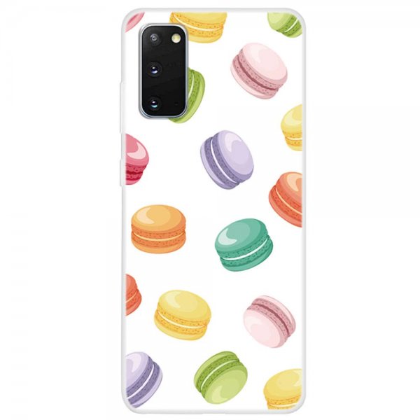 Samsung Galaxy S20 Deksel Motiv Macarons