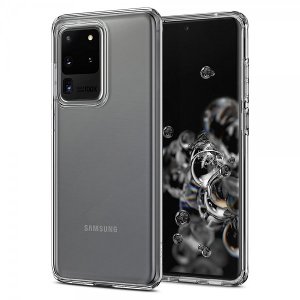 Samsung Galaxy S20 Ultra Deksel Liquid Crystal Crystal Clear