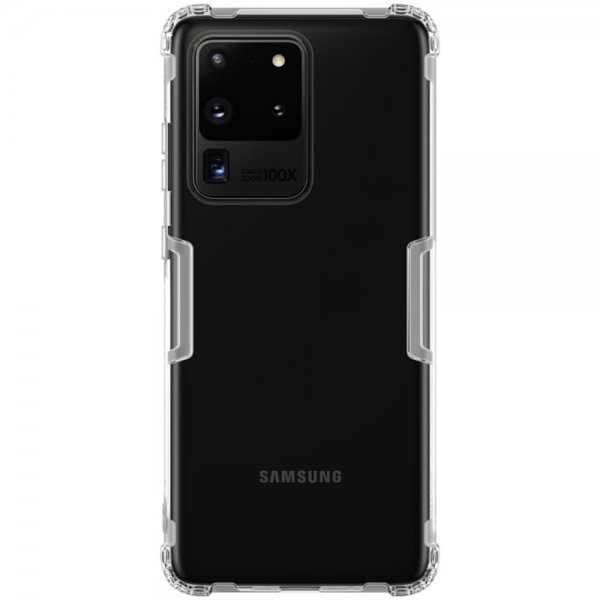Samsung Galaxy S20 Ultra Deksel Nature Series Transparent Hvit