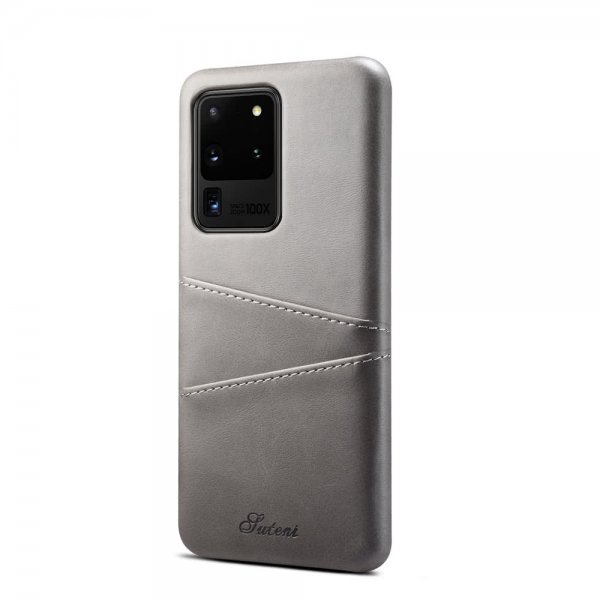 Samsung Galaxy S20 Ultra Deksel To Kortlommer Grå