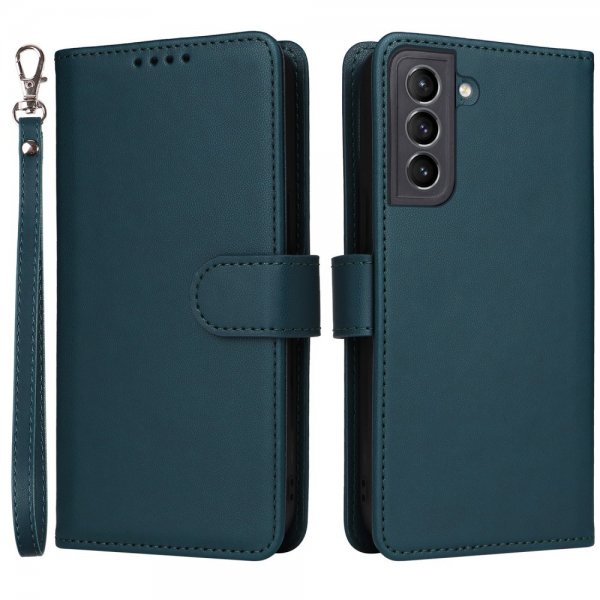 Samsung Galaxy S21 Etui Avtagbart Deksel 005 Blå