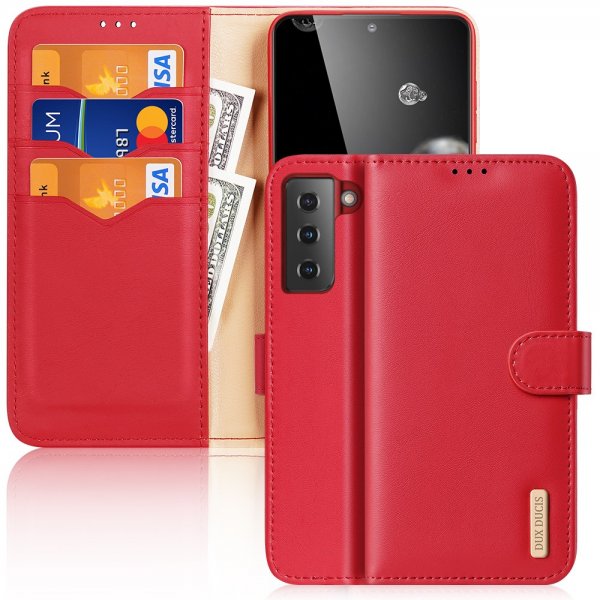 Samsung Galaxy S21 Plus Etui Hivo Series Rød