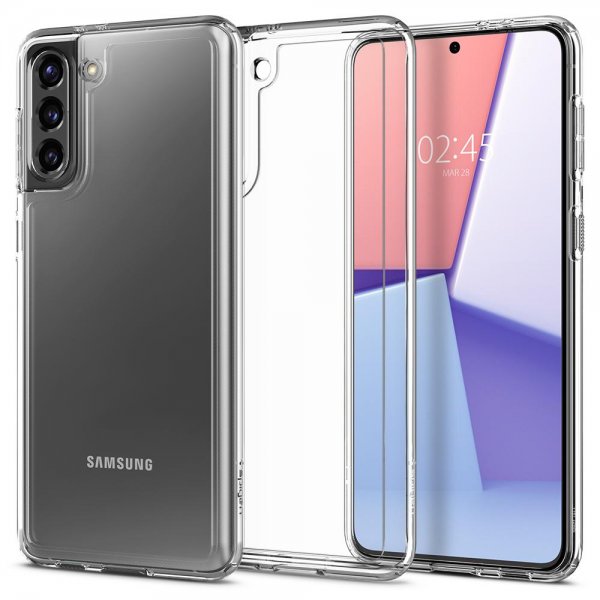 Samsung Galaxy S21 Plus Deksel Ultra Hybrid Crystal Clear