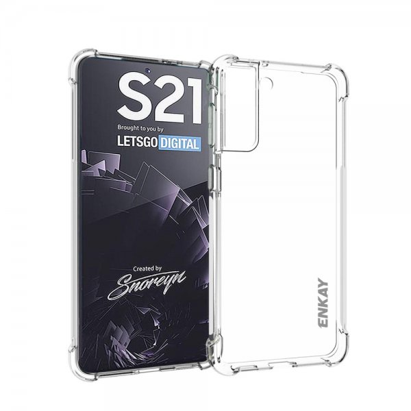 Samsung Galaxy S21 Deksel Transparent Klar