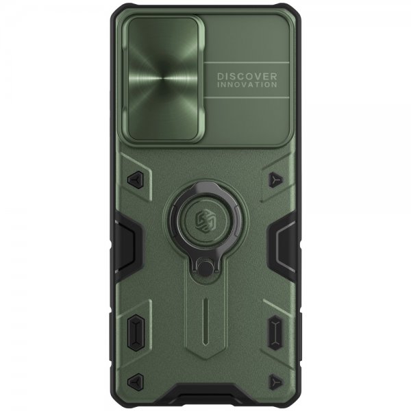 Samsung Galaxy S21 Ultra Deksel CamShield Armor Grønn