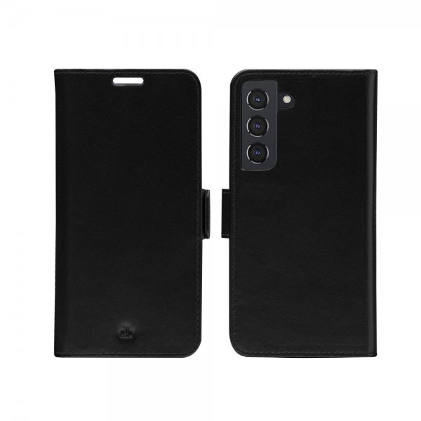 Samsung Galaxy S22 Etui Lynge Avtakbart Deksel Svart