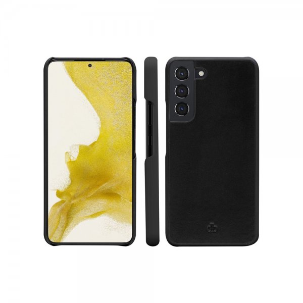 Samsung Galaxy S22 Etui Lynge Avtakbart Deksel Svart