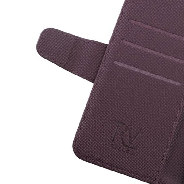 Samsung Galaxy S22 Etui Utbrettbar Kortlomme Lilla