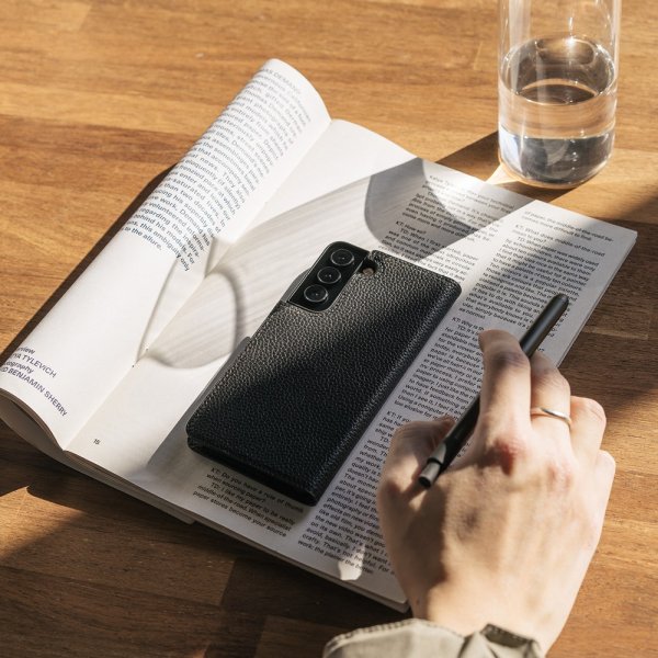 Samsung Galaxy S22 Plus Etui Folio Signature Standard Svart