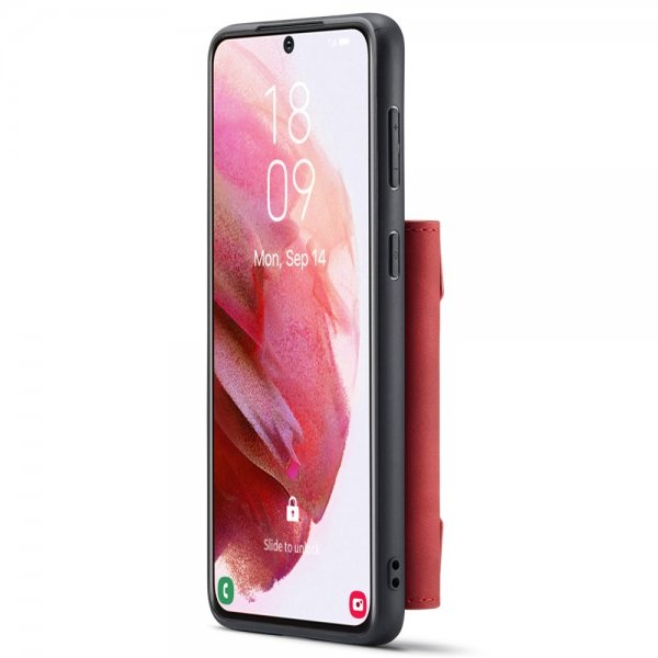 Samsung Galaxy S22 Plus Deksel M2 Series Avtakbart Kortholder Rød