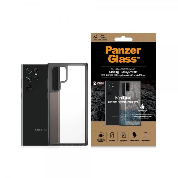 Samsung Galaxy S22 Ultra Deksel HardCase Crystal Black