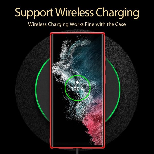 Samsung Galaxy S22 Ultra Deksel YOLO Series Rød