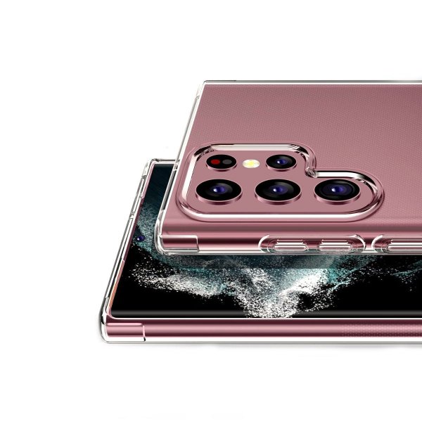 Samsung Galaxy S22 Ultra Deksel Støtsikker Transparent