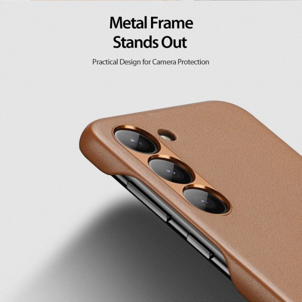 Samsung Galaxy S23 Plus Deksel Grit Series Brun