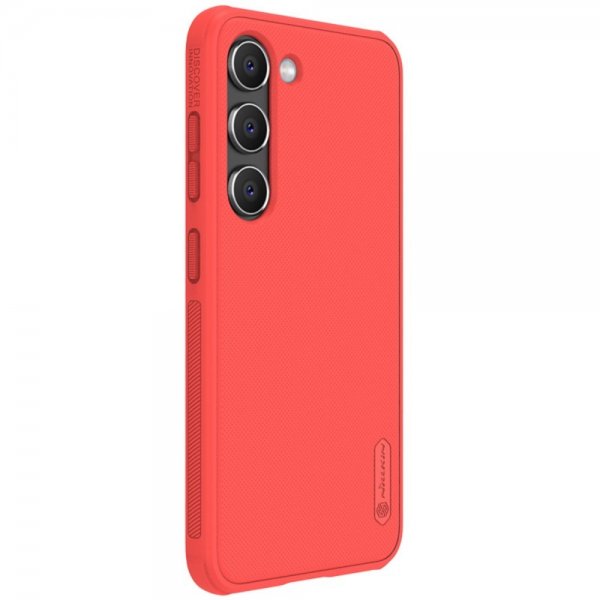 Samsung Galaxy S23 Plus Deksel Super Frosted Shield Pro Rød