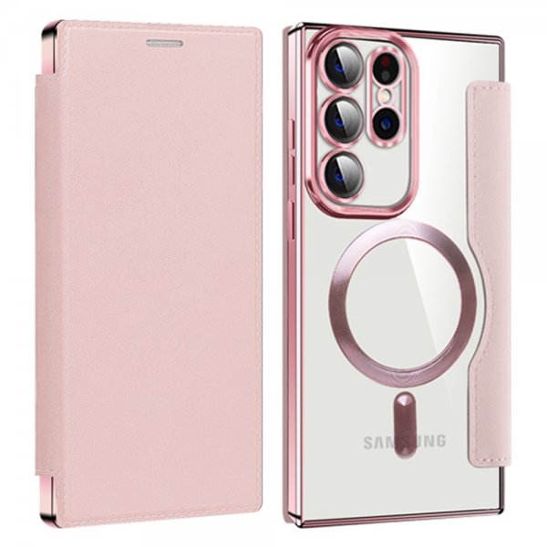 Samsung Galaxy S23 Ultra Etui MagSafe Rosa