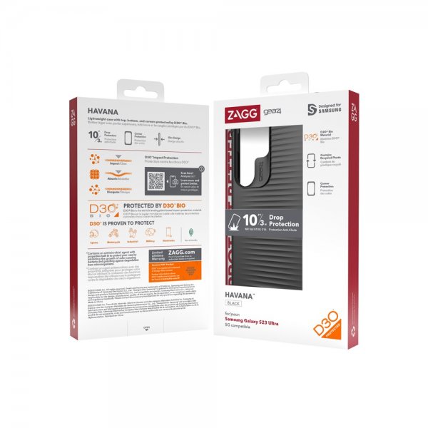 Samsung Galaxy S23 Ultra Deksel Havana Svart