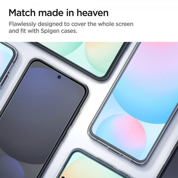 Samsung Galaxy S24 FE Skjermbeskytter GLAS.tR EZ Fit 2-pakning