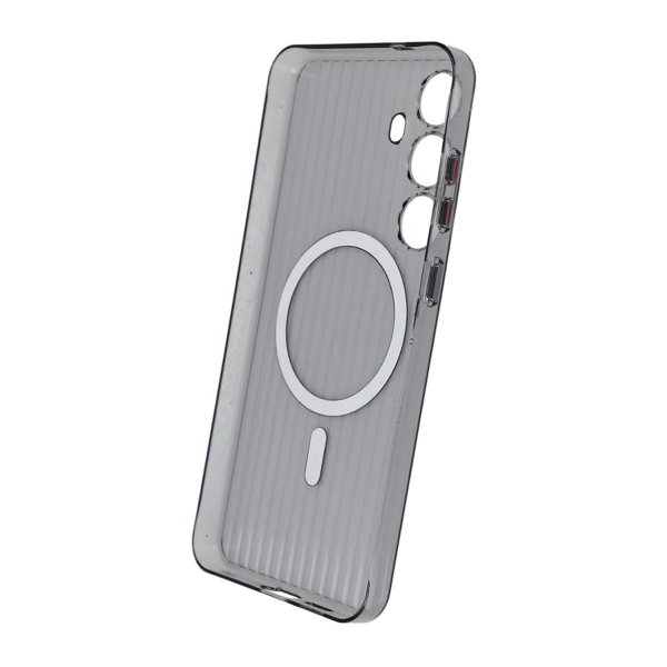 Samsung Galaxy S24 Deksel Korrugerte MagSafe Svart