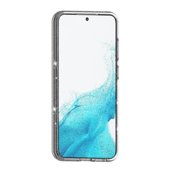 Samsung Galaxy S24 Plus Deksel Glitter MagSafe Svart