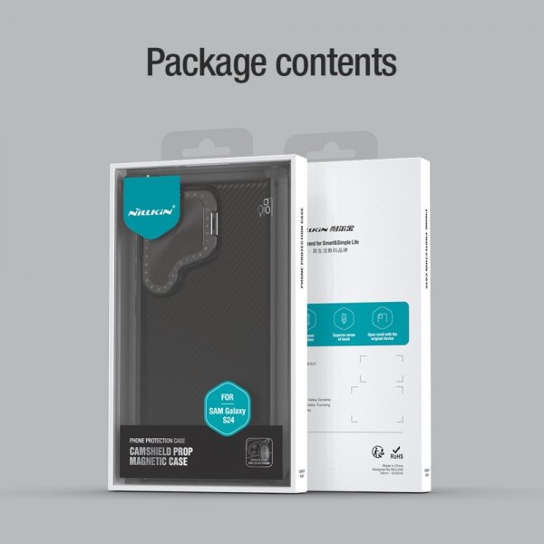 Samsung Galaxy S24 Plus Deksel CamShield Prop Grønn