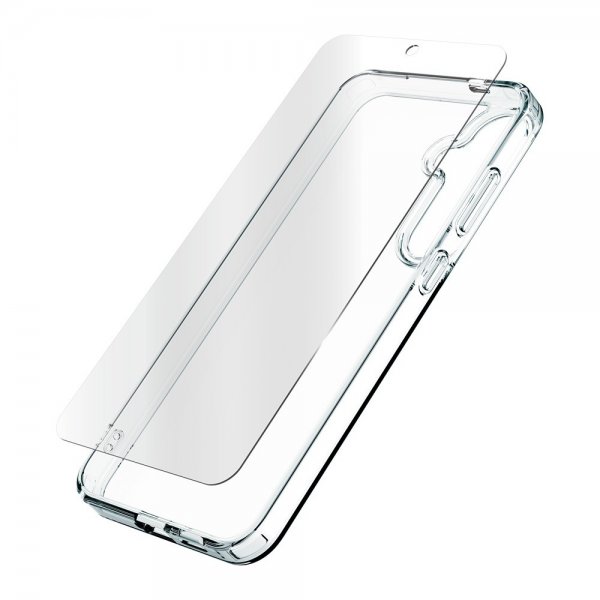 Samsung Galaxy S24 Plus Deksel med Skjermbeskytter Glass Elite 360