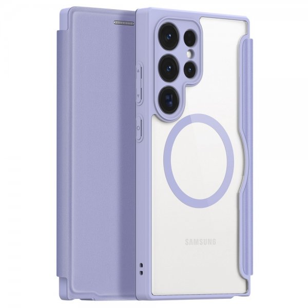 Samsung Galaxy S24 Ultra Etui Skin X Pro Series MagSafe Lilla