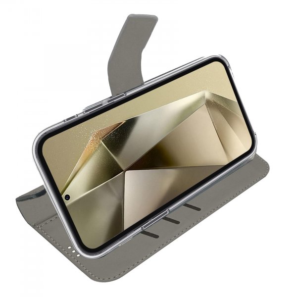 Samsung Galaxy S24 Ultra Etui Wally Wallet Case Svart