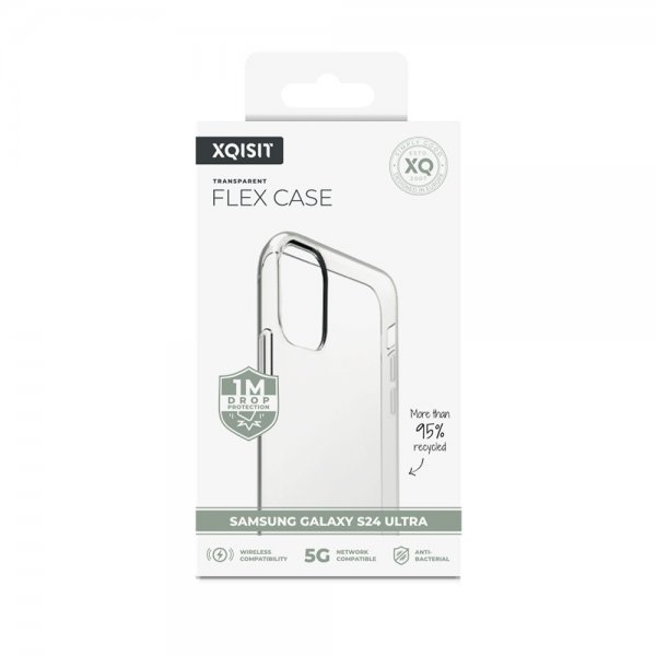 Samsung Galaxy S24 Ultra Deksel Flex Case Transparent