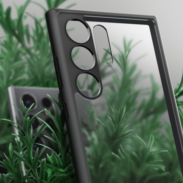 Samsung Galaxy S24 Ultra Deksel Ultra Hybrid Frost Black