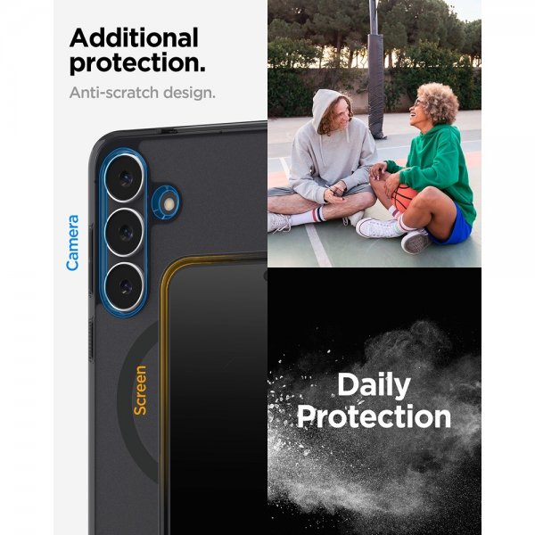 Samsung Galaxy S25 FE Deksel Ultra Hybrid MagFit Frost Black