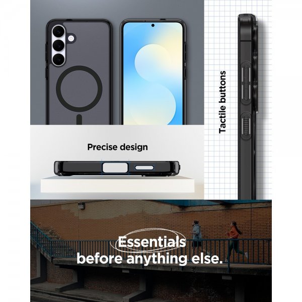Samsung Galaxy S25 FE Deksel Ultra Hybrid MagFit Frost Black