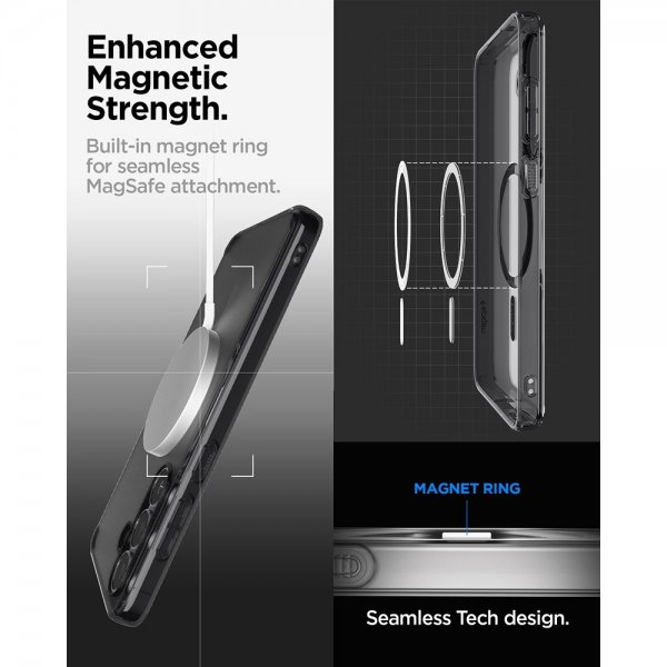 Samsung Galaxy S25 FE Deksel Ultra Hybrid MagFit Frost Black