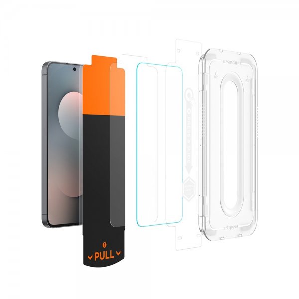Samsung Galaxy S25 FE Skjermbeskytter GLAS.tR EZ Fit Pro 2-pakning