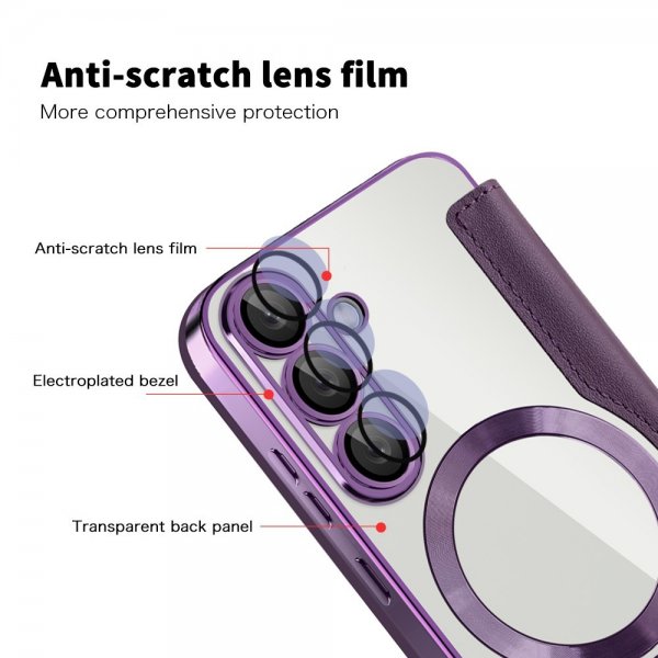 Samsung Galaxy S25 Etui MagSafe Lilla