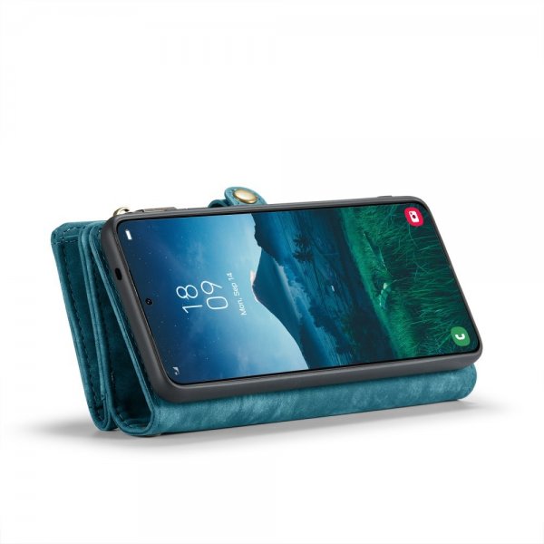 Samsung Galaxy S25 Plus Etui 008 Series Avtakbart Deksel Blå