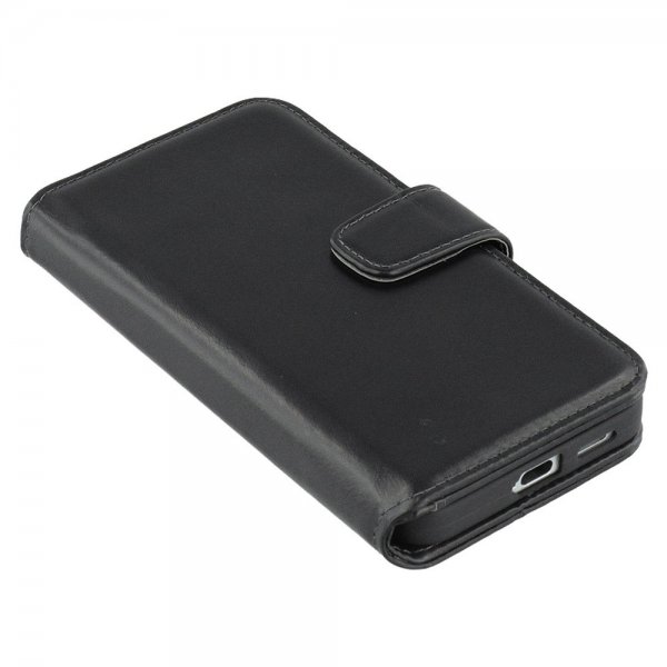 Samsung Galaxy S24 Plus/Galaxy S25 Plus Etui Essential Leather Raven Black