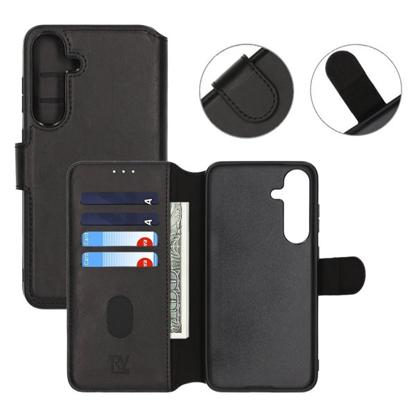 Samsung Galaxy S25 Plus Etui 4 Kortlomme Svart