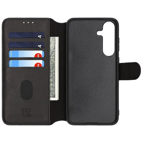 Samsung Galaxy S25 Plus Etui 4 Kortlomme Svart
