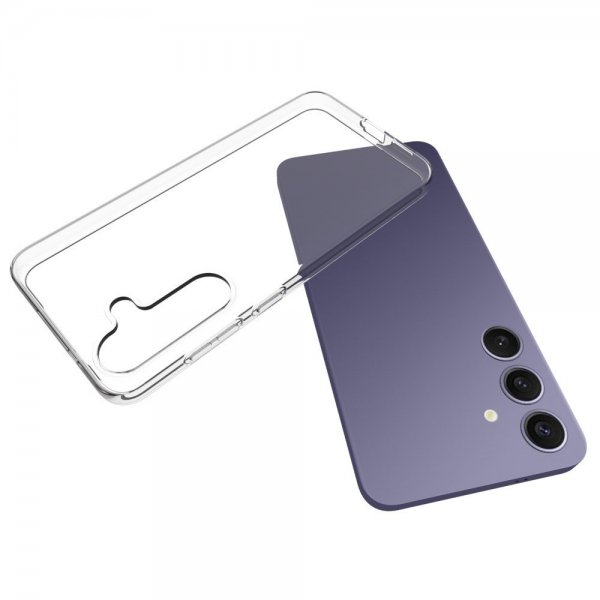 Samsung Galaxy S24 Plus/Galaxy S25 Plus Deksel Feather Series Transparent