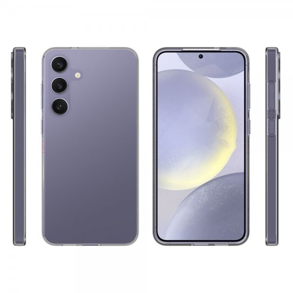 Samsung Galaxy S24 Plus/Galaxy S25 Plus Deksel Feather Series Transparent