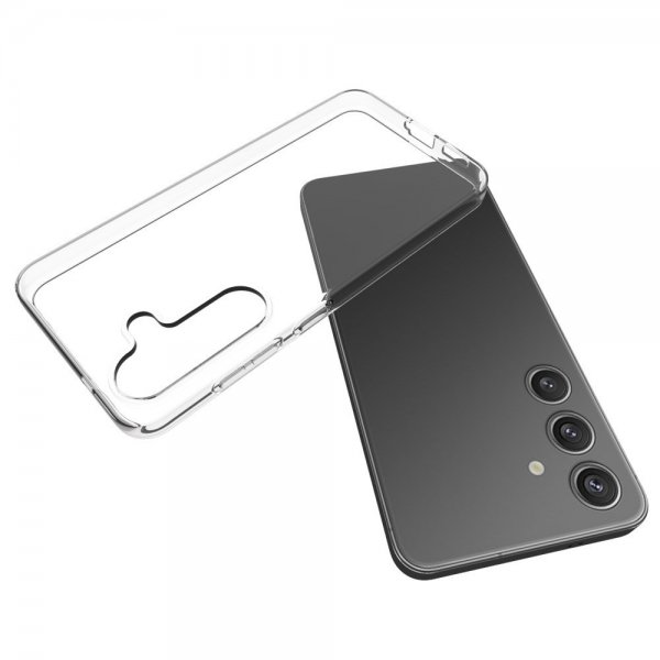 Samsung Galaxy S24/Galaxy S25 Deksel Feather Series Transparent