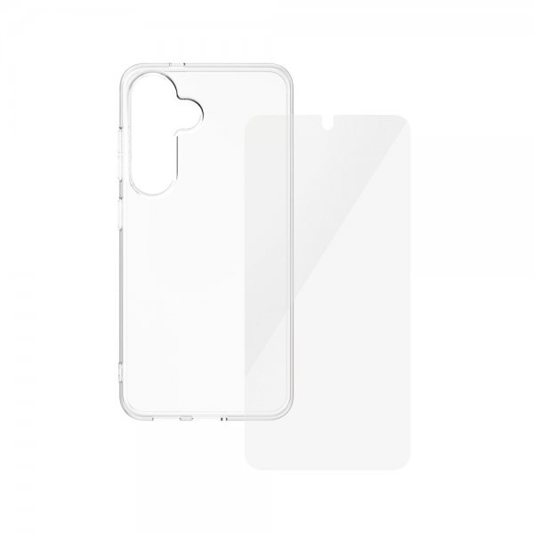 Samsung Galaxy S25 Deksel og Skjermbeskytter Fashion 2-in-1 Bundle