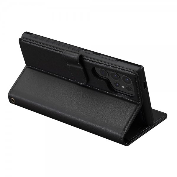 Samsung Galaxy S25 Ultra Etui med avtakbart MagSafe-deksel Raven Black