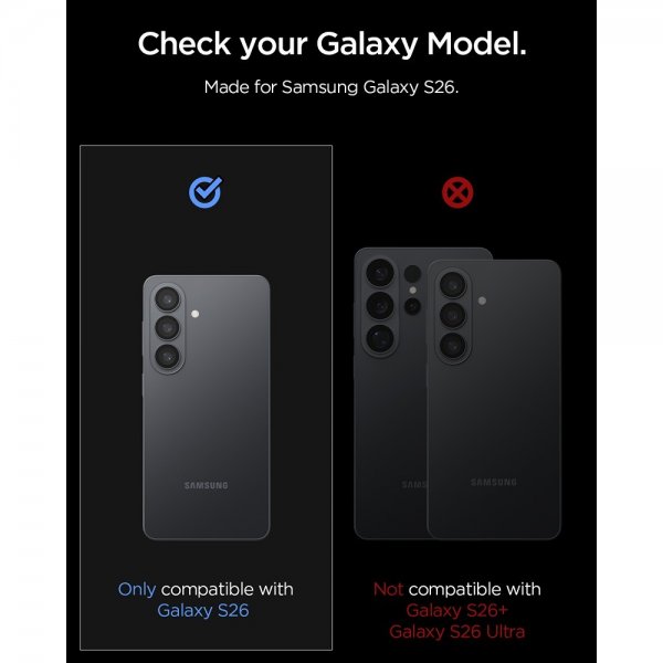 Samsung Galaxy S26 Kamerabeskytter GLAS.tR EZ Fit Optik Pro 2-pakning Svart