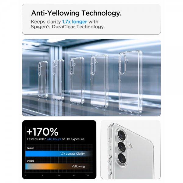 Samsung Galaxy S26 Plus Deksel Ultra Hybrid Crystal Clear