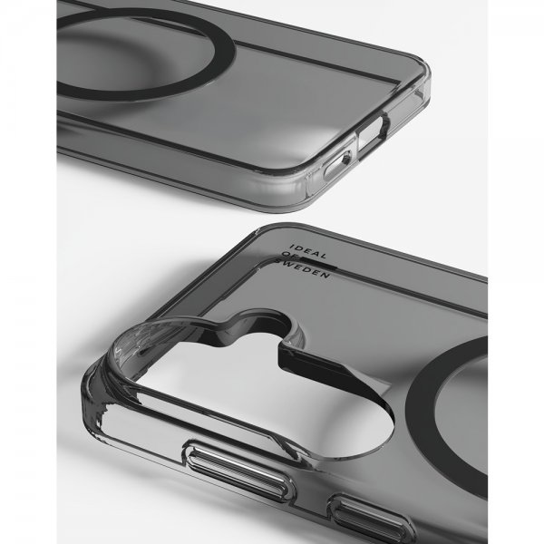Samsung Galaxy S26 Deksel Clear Case MagSafe Tinted Black