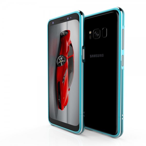 Samsung Galaxy S8 Bumper AirSkin Blå